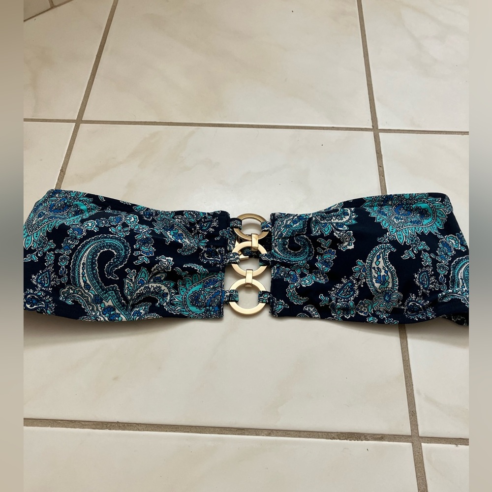 Michael Kors Paisley Print Women's Bikini Top